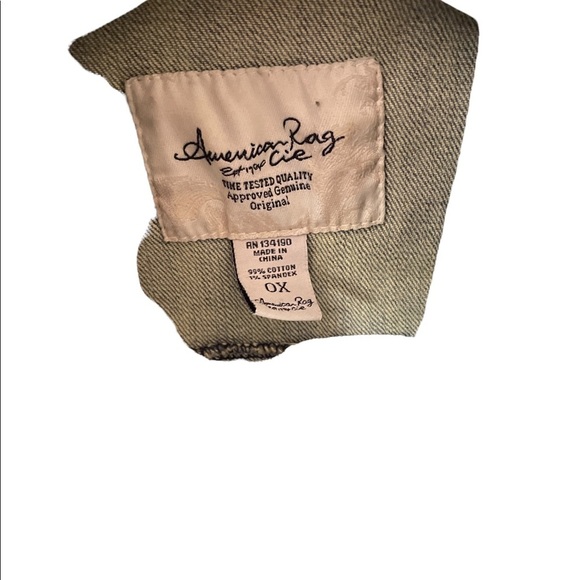 American Rag Razorback Jean Vest size OX ( plus size) - Picture 4 of 5